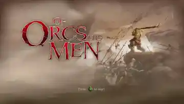 of Orcs & Men (USA) screen shot title